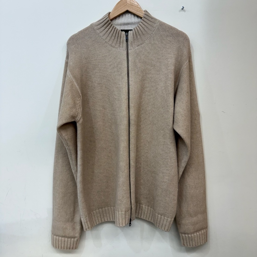 Timberland Lambs Wool Zip Up Sweater Size Men's Large